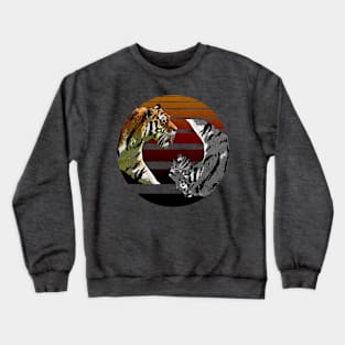 Tiger Yin Yang Crewneck Sweatshirt